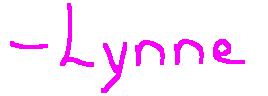 Lynne's Signature